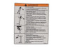 JLG Part # 1705680 | DECAL,DANG/WARN, EA