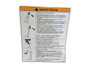 JLG Part # 1705894 | DECAL, WARNING (POR), EA