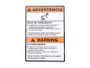 JLG Part # 1705907 | DECAL,TIP-OVER HAZARD(BRZ POR), EA