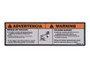 JLG Part # 1705915 | DECAL,TIP-OVER HAZARD, EA