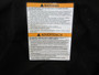 JLG Part # 1705917 | DECAL,WARN INSPECTION(ENG/SPA), EA