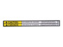 JLG Part # 1705967 | DECAL, NO HANDS (POR/ENG), EA