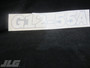 JLG Part # 1706186 | DECAL,G12-55A, EA