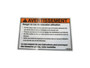 JLG Part # 1706519 | DECAL,INSPECTION ENG/FRE, EA