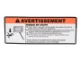 JLG Part # 1706520 | DECAL, FALL HAZARD ENG/FRE, EA