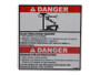 JLG Part # 1706565 | DECAL,ELECTROCUTION, EA