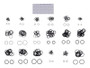 JLG Part # 24604083 | O-RING KIT, EA