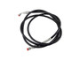 JLG Part # 2752996 | HOSE,HYD .25X120.00 STRX45, EA