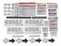 JLG Part # 2910727 | DECAL (USA,STR)450 A/AJ SER.2, EA