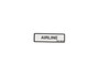 JLG Part # 3251158 | NAMEPLATE, AIRLINE, EA