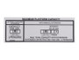 JLG Part # 3252463 | NAMEPLATE,1000# CAP (D/C), EA
