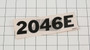 JLG Part # 3252470 | NAMEPLATE, (2046), EA