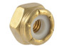 JLG Part # 3300392 | NUT-SPEC,  HEX LOCK 8-32 BRASS, EA