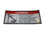 JLG Part # 1703805 | DECAL, DANGER ELECTROCUTION, EA