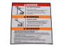 JLG Part # 1704575 | DECAL, WARNING/DANGER MTB, EA
