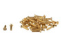 JLG Part # 3900193-050 | SCREW #8-32 X.75 BRASS-QTY=50, PK