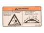 JLG Part # 4107971 | DECAL OUTRIGGER CONTACT DOMEST, EA