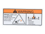 JLG Part # 4110422 | DECAL DANGER SWING LOADS, EA