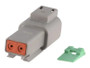 JLG Part # 4460897 | CONNECTOR,2 POS. RECEP. (DT), EA