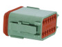 JLG Part # 4460934 | TERMINAL,12 POS PLUG C (GREEN), EA