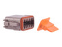 JLG Part # 4460935 | TERMINAL,12 POS PLUG D (BROWN), EA