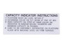 JLG Part # 7012662 | NAMEPLATE-CAP IND INSTRUCTIONS, EA