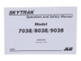 JLG Part # 8990152 | MANUAL OWNERS/OPER 70/80/9038, EA
