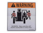 JLG Part # 91503109 | NO RIDERS DECAL, EA