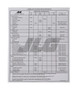 JLG Part # 91563227 | DECAL, SERVICE INSTRUCTION, EA