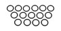 JLG Part # 7019632 | KIT OF 15 PCS OF 3790212, EA