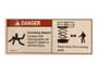 JLG Part # GN44255 | GN-CRUSHING HAZARD, EA
