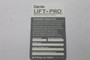 Genie Lift Part # 117522GT - CARD, TELEHANDLER, TRAINER, EA