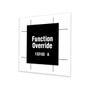 Genie Lift Part # 133163GT - DECAL,FUNCTION OVERRIDE, EA