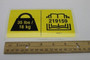 Genie Lift Part # 219160GT - DECAL,DANGER,TIPOVR,O.P.STRUCT, EA