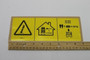 Genie Lift Part # 228937GT - DECAL,SYM MAX CAP 227 KG,CE, EA