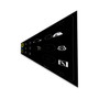 Genie Lift Part # 230344GT - DECAL,PLAT CNTRL PANEL,TZ50, EA