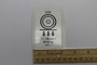 Genie Lift Part # 235372GT - DECAL, LABEL, WHEEL LOAD, S65, EA