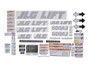 JLG Part # 2900968 | DECAL KIT (DOM) 600AJ, EA