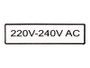 JLG Part # 3252760 | NAMEPLATE, 240V., EA