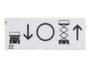 JLG Part # SJ129868 | SJ-DECAL, DOWN/OFF/UP PICT, EA