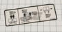 JLG Part # 1001125438 | DECAL,CAPACITY 1000LBS/454KG, EA