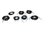 JLG Part #1001187498 Boom Hose Service Kit for 660SJ models with serial numbers 0300075606 to 0300181891, featuring OEM hydraulic components for maintenance.