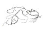 JLG Part # 1001147974 | HARNESS,MTB ENGINE, EA