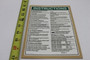 Genie Lift Part # 1257188GT - DECAL, OP INST,PLAT,GS46, ANSI, EA