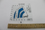 Genie Lift Part # 215629GT - LOAD CHART, GTH-1056, 5-6, EA