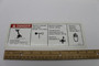 Genie Lift Part # 161689GT - DECAL,MAX CAP SIDE FORCE WORD ANSI, EA