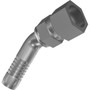 Genie Lift Part # 826357GT - FITTING,45DEG,1/2 HS X 3/4-16,JIC,SW,FEMALE,STEEL, EA