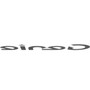 Genie Lift Part # 1257994GT - DECAL, GENIE, T4i FBG ENG COVER, WHITE, 844D, EA