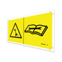 Genie Lift Part # 1263540GT - DECAL, TIP OVER HAZARD, EA