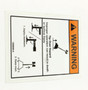 Genie Lift Part # 1266648GT - DECAL,WARNING TIP-OVER HAZ, EA